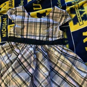 Gymboree pink and black dress size 10